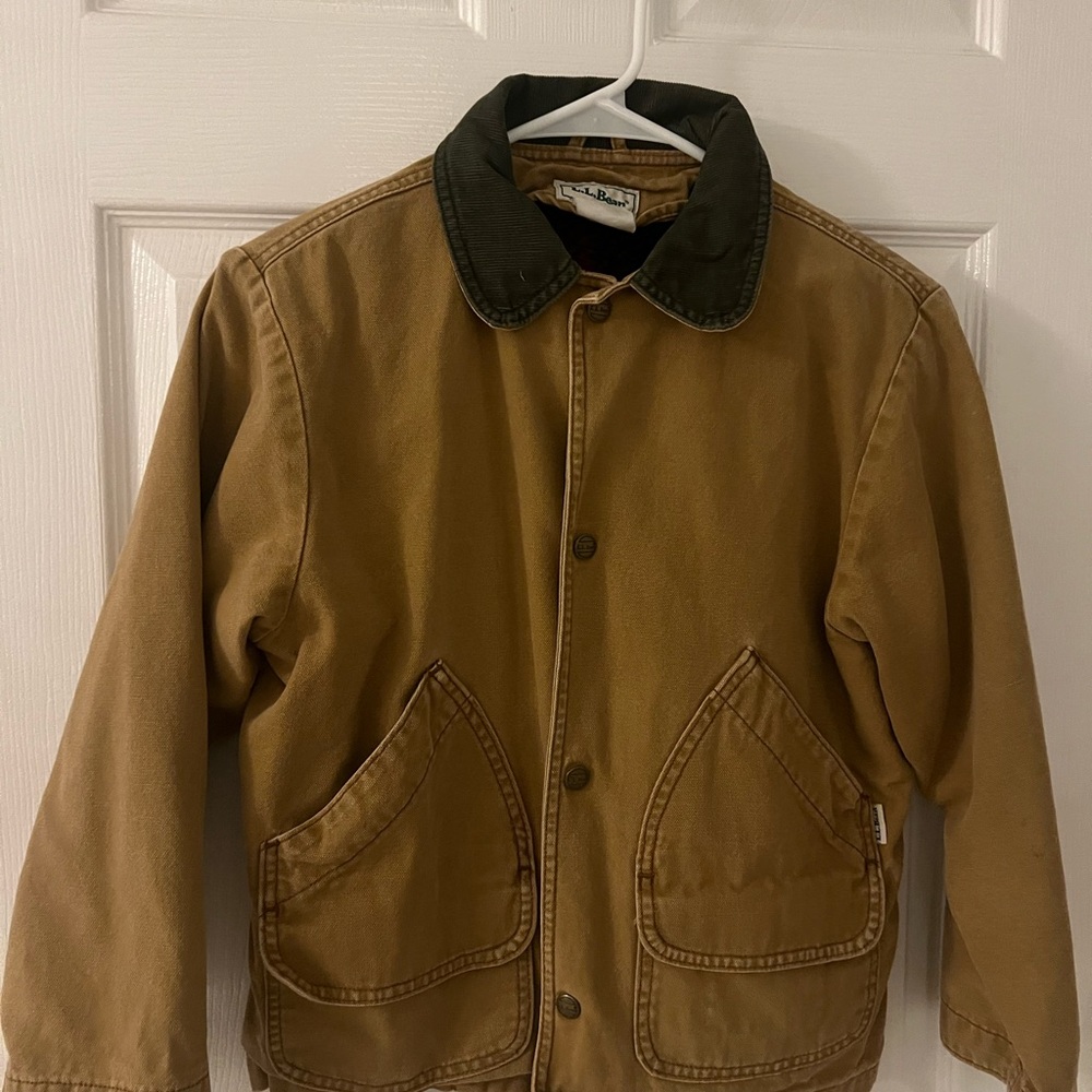 VTG LL Bean Kids Barn Jacket